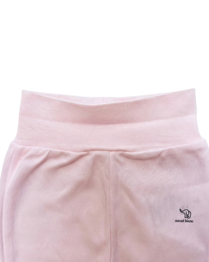 Nœud Blanc™ Organic Cotton High Waist Footed Pants