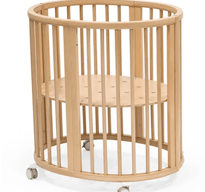 3 in 1 Oval Wooden Bed - La Farandole Paris