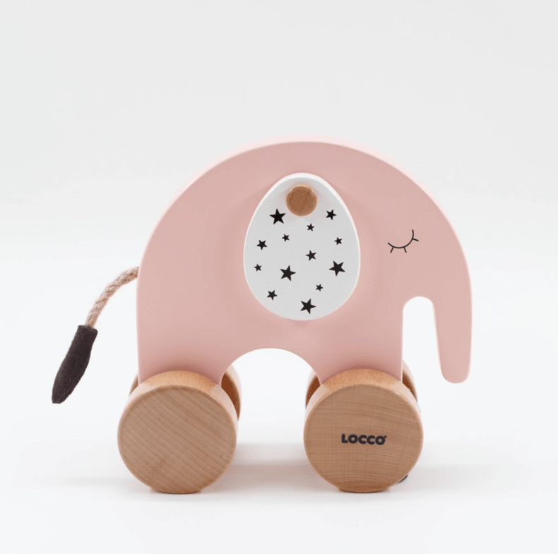 Elephant Wooden Toy - La Farandole Paris