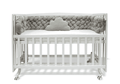 6-Ropes Fluffy Braided Bumper 230cm With Pillow & Matress Cover - La Farandole Paris