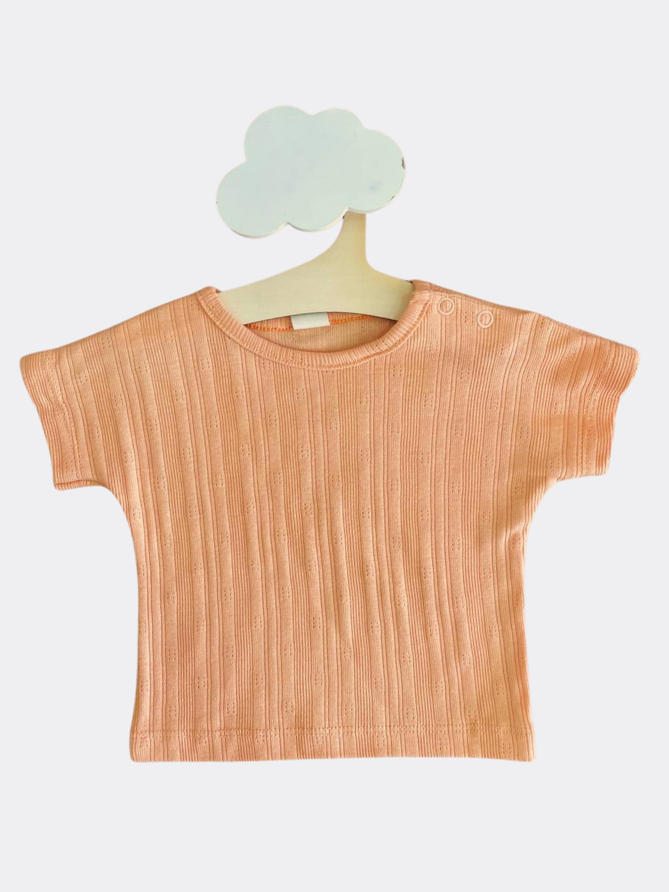 Orange And Beige Salopette With T-shirt