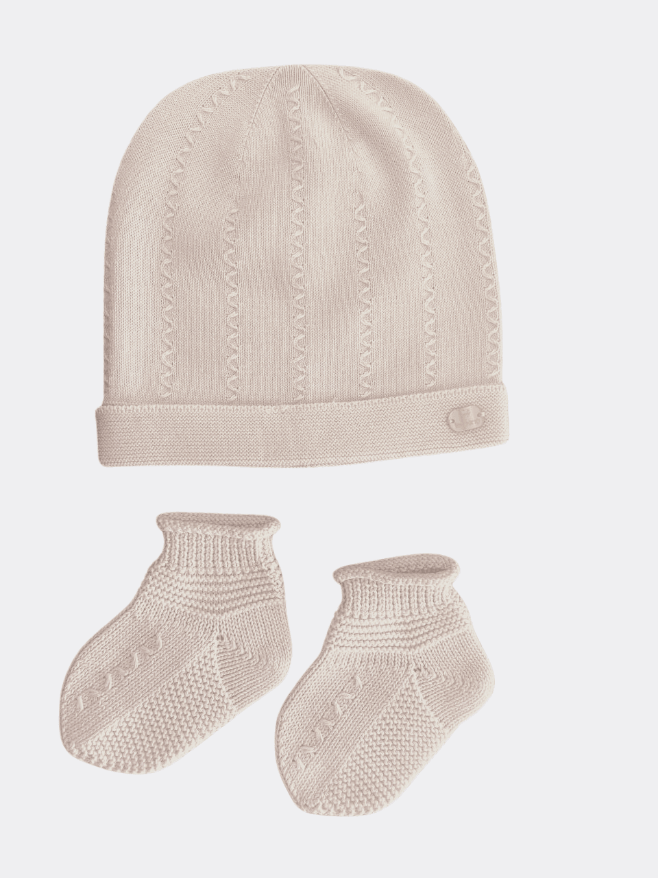 GOTS™ Certified Organic Cotton Hat & Socks - La Farandole Paris