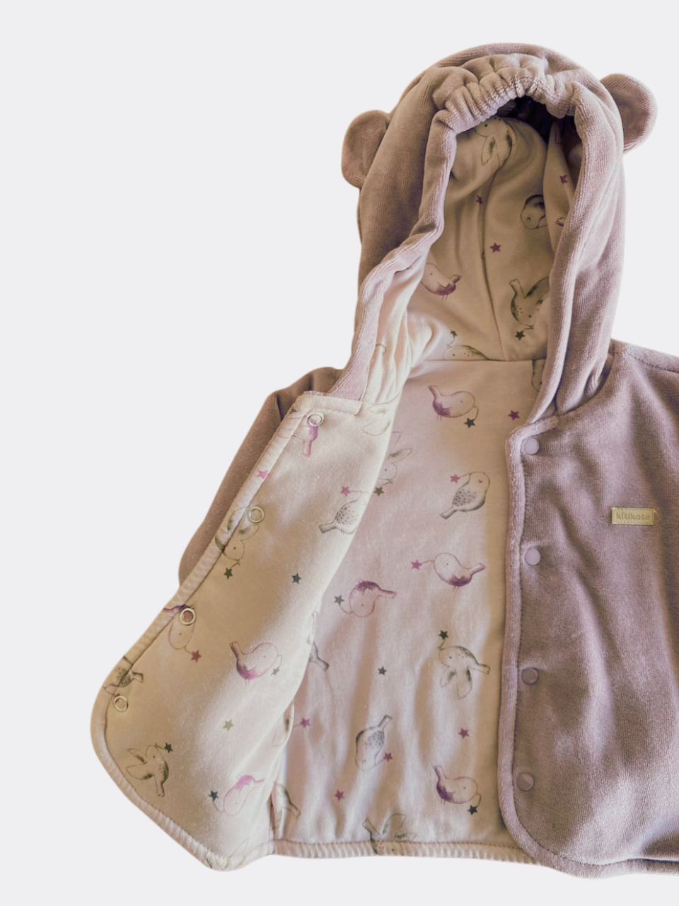 Velvet Mauve 2 Face Bird Jacket