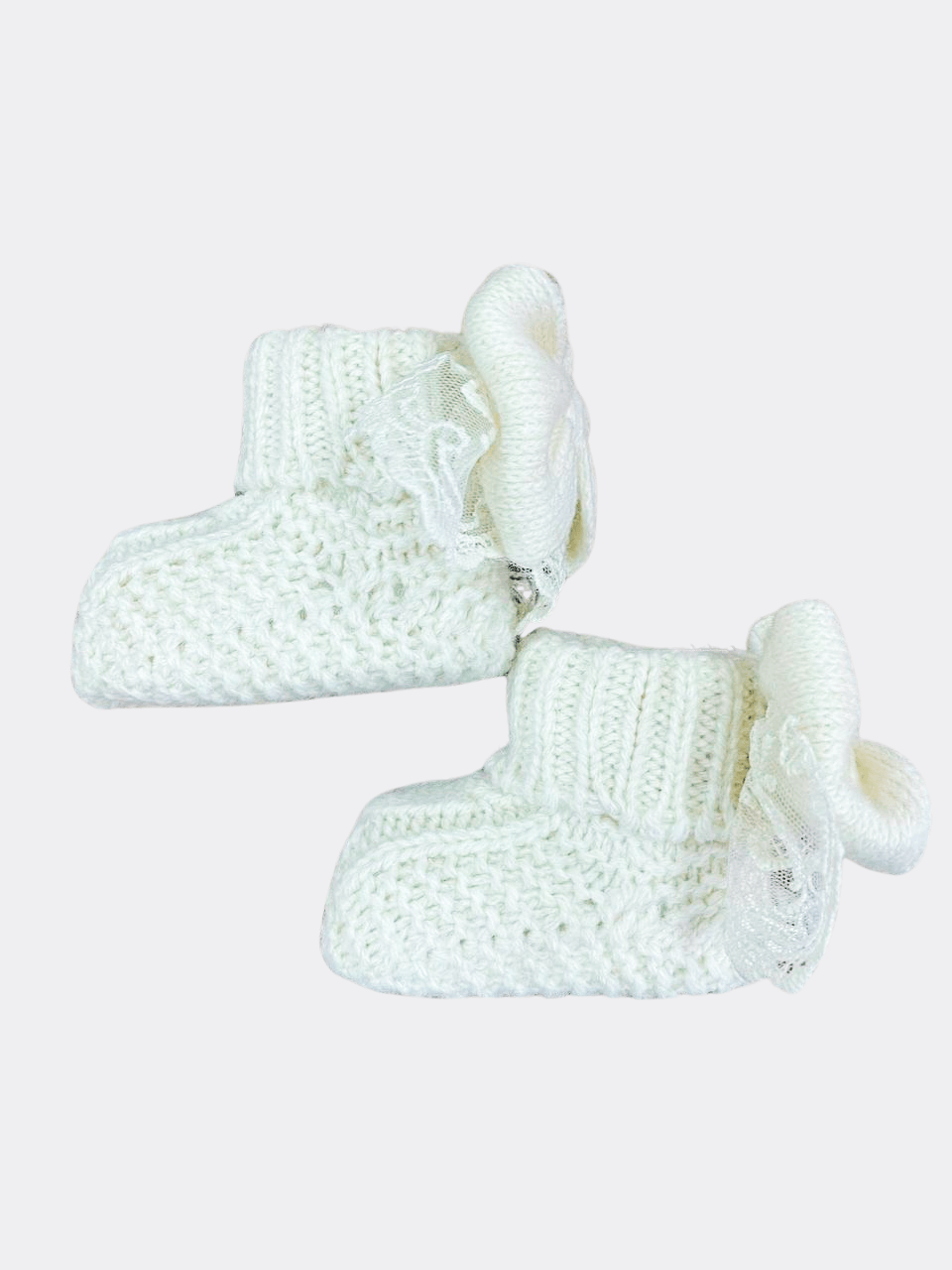 Bow Ruffles Booties - La Farandole Paris