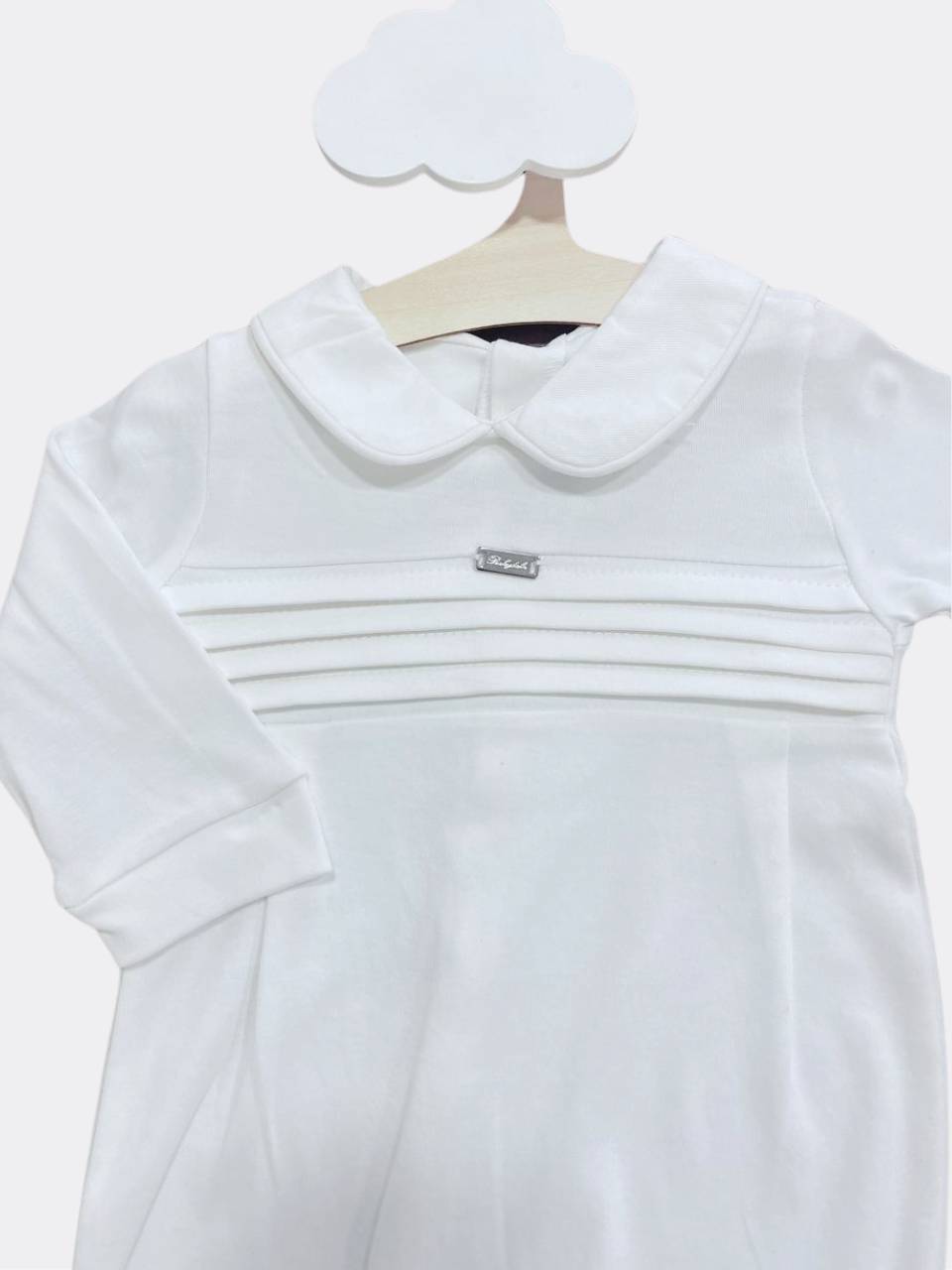 White Polo Organic Cotton Overall