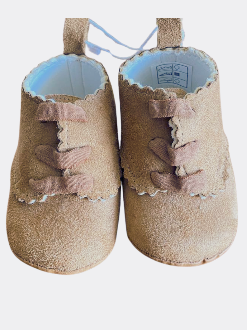 Brown Chamois babies shoes