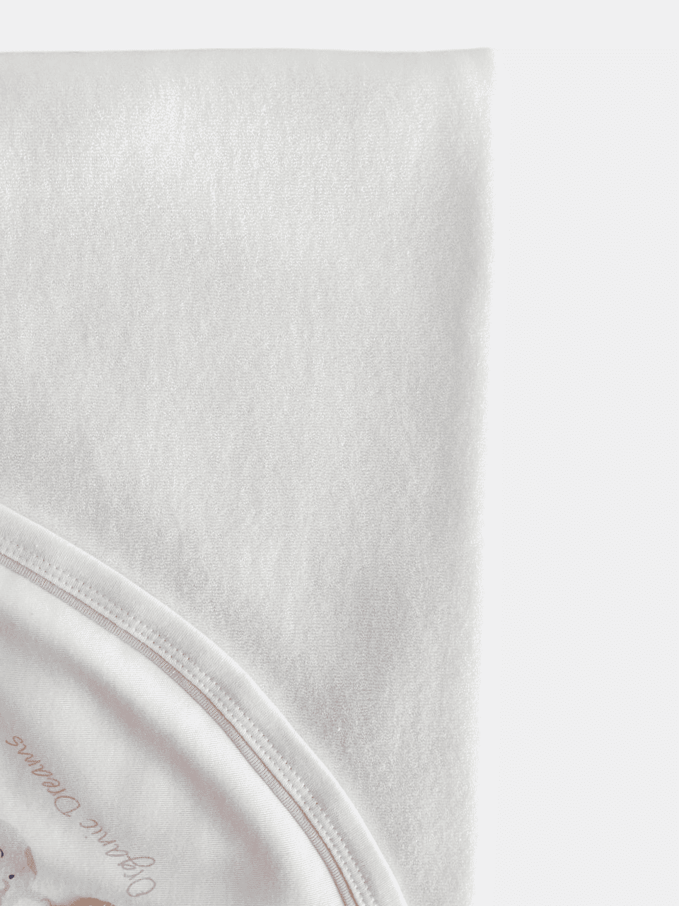 Blue/Pink Organic Cotton Hooded Towel - La Farandole Paris