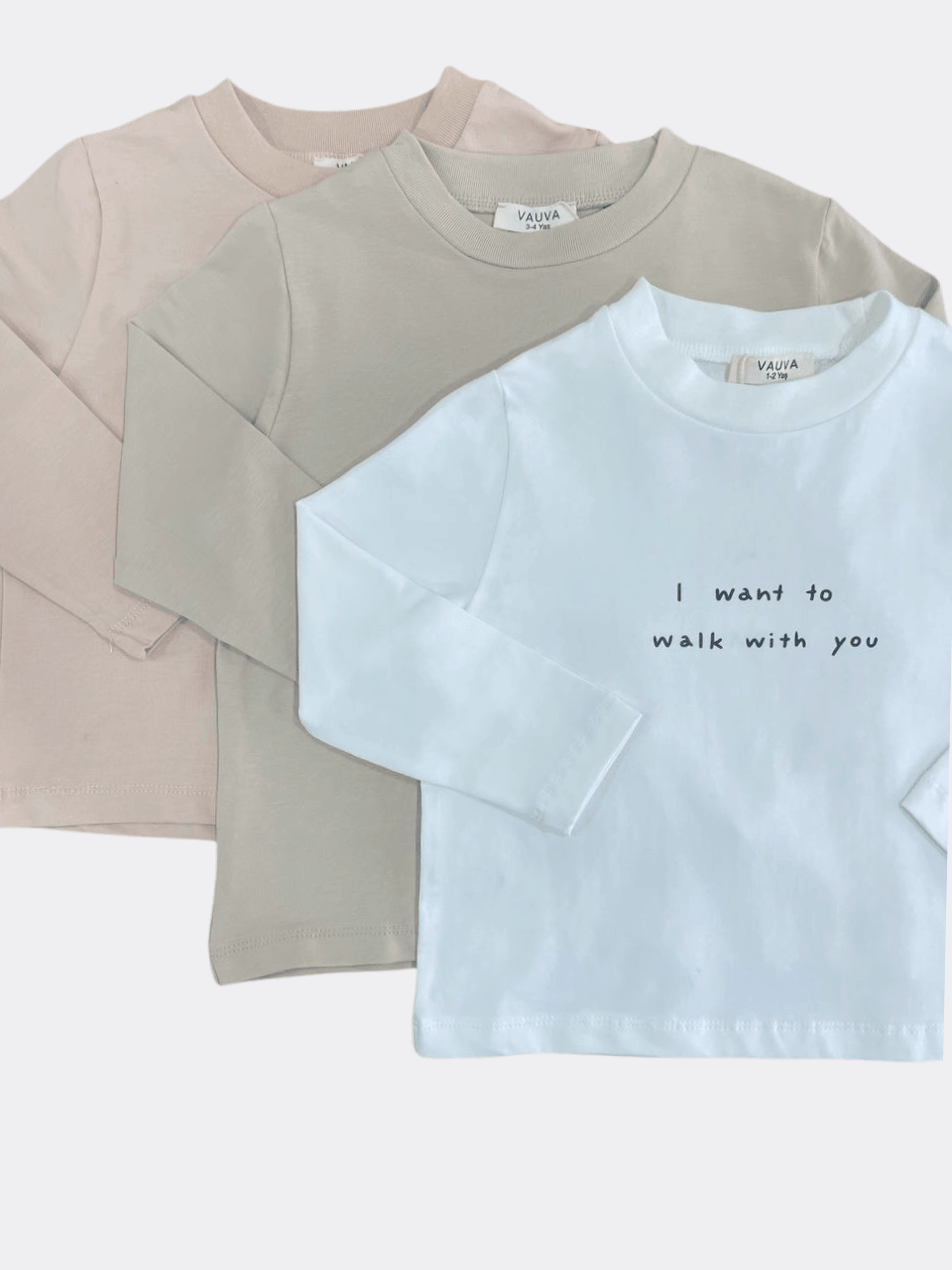 Basic Long-sleeved Top Vauva - La Farandole Paris
