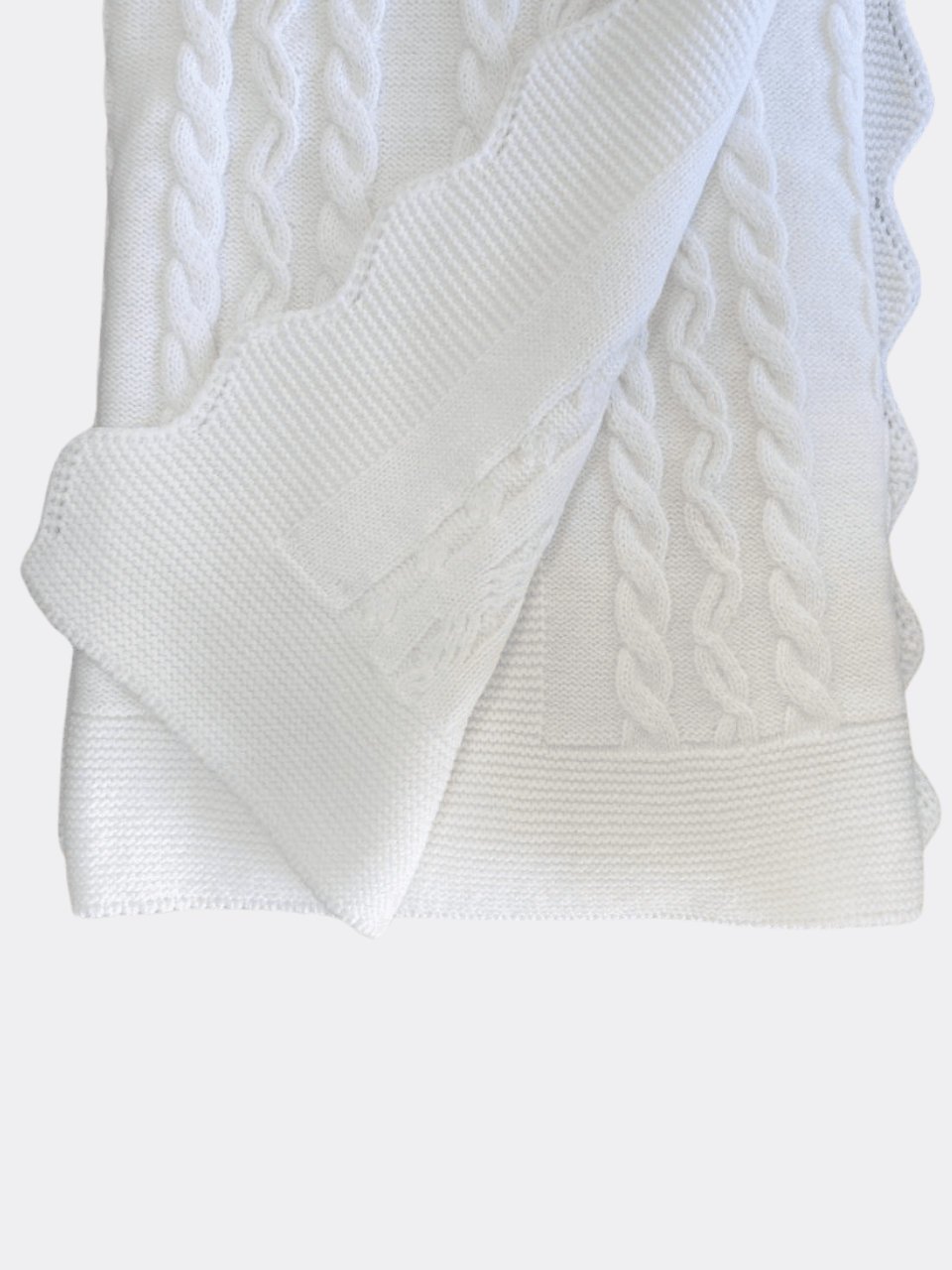 Thick Organic Wool Blanket - La Farandole Paris