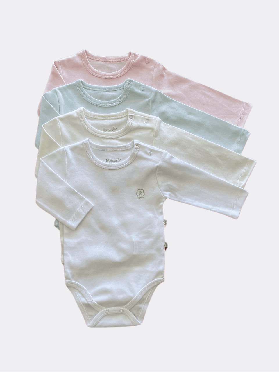 GOTS™ Certified Organic Cotton Long Sleeves Body - La Farandole Paris