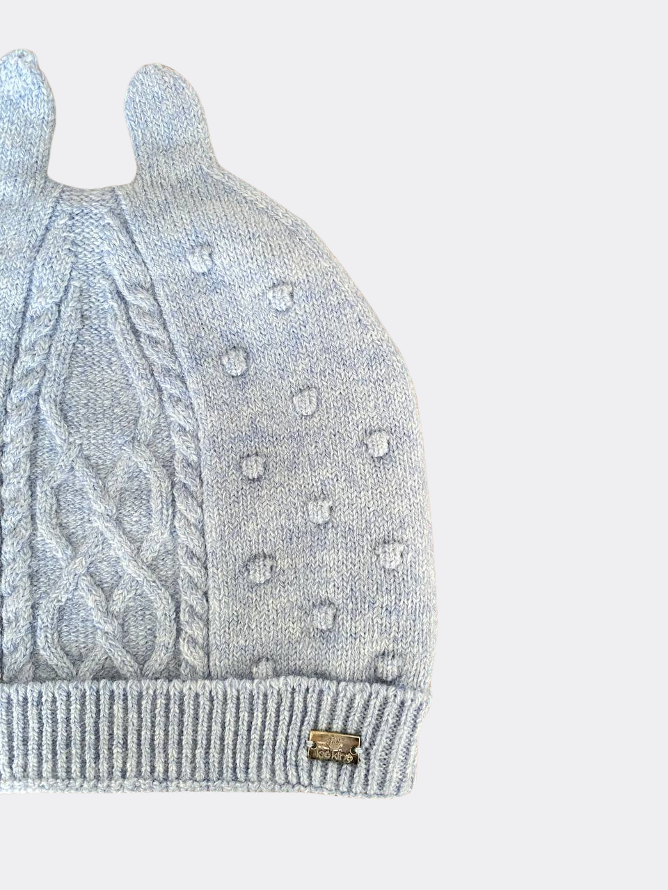 Blue Organic Wool Hat