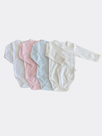 GOTS™ Certified Organic Cotton Long Sleeves Body - La Farandole Paris