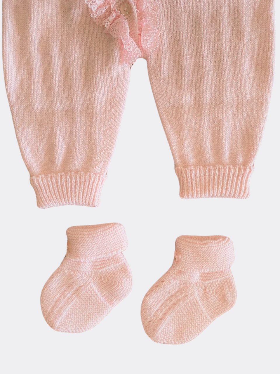 Pink Ruffle Wool Hospital Set 7-Pieces