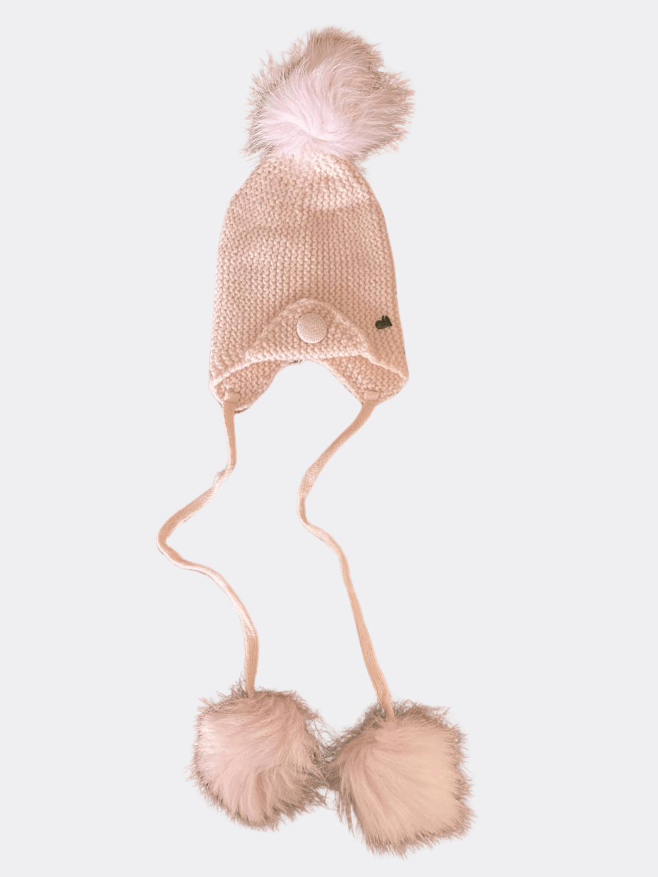 Wool Hat With Fur Trim - La Farandole Paris