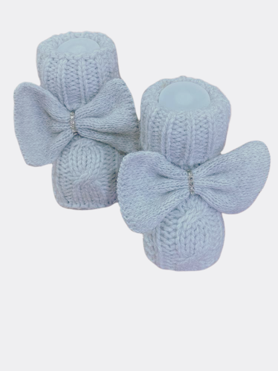 Bow Style Baby Booties