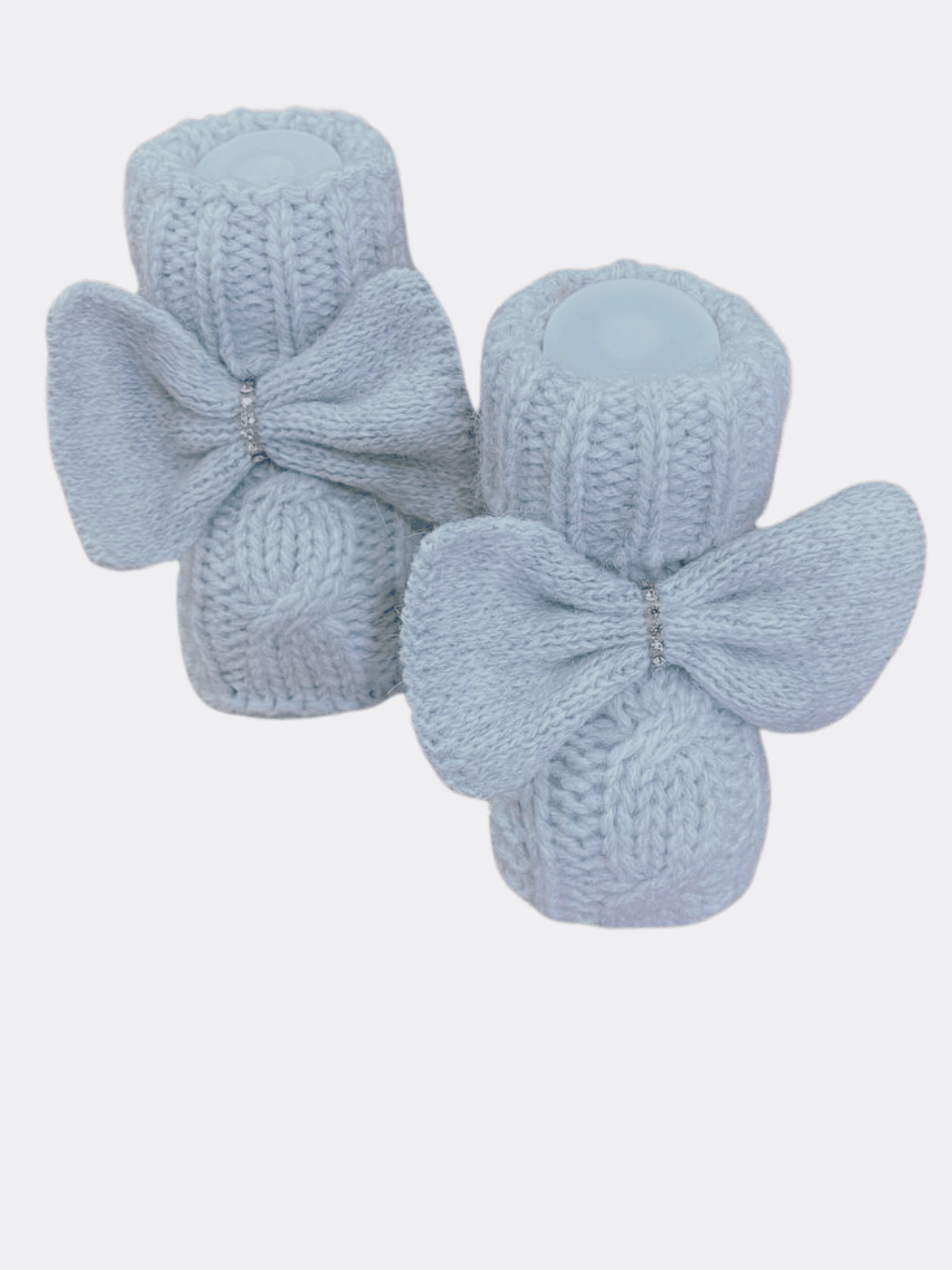 Bow Style Baby Booties - La Farandole Paris
