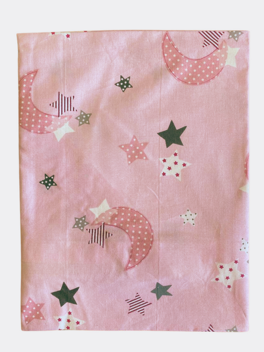 Pink Stars Breastfeeding cover