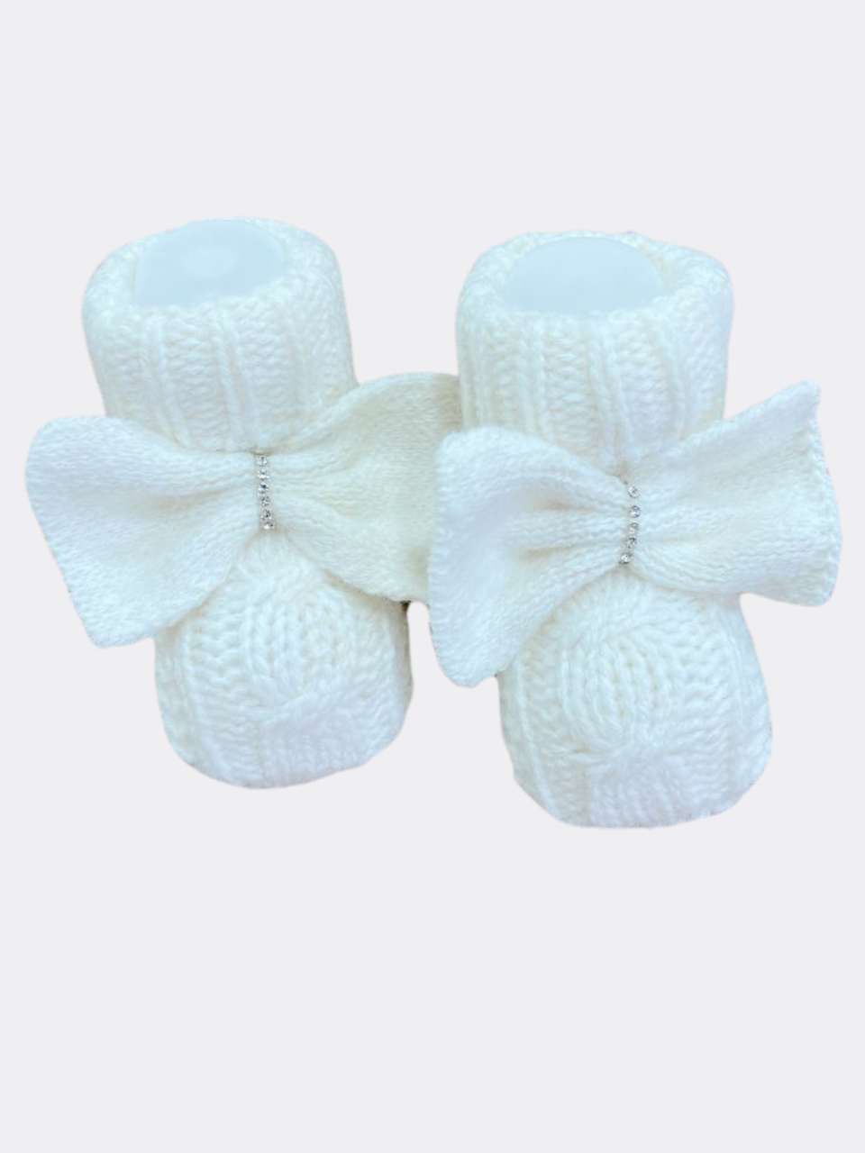 Bow Style Baby Booties