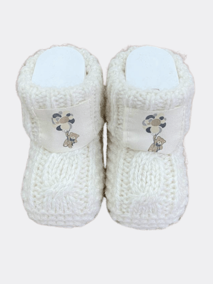 Bear Style Baby Booties - La Farandole Paris