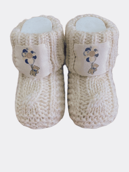 Bear Style Baby Booties - La Farandole Paris