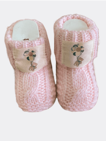 Bear Style Baby Booties - La Farandole Paris