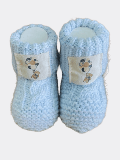 Bear Style Baby Booties - La Farandole Paris