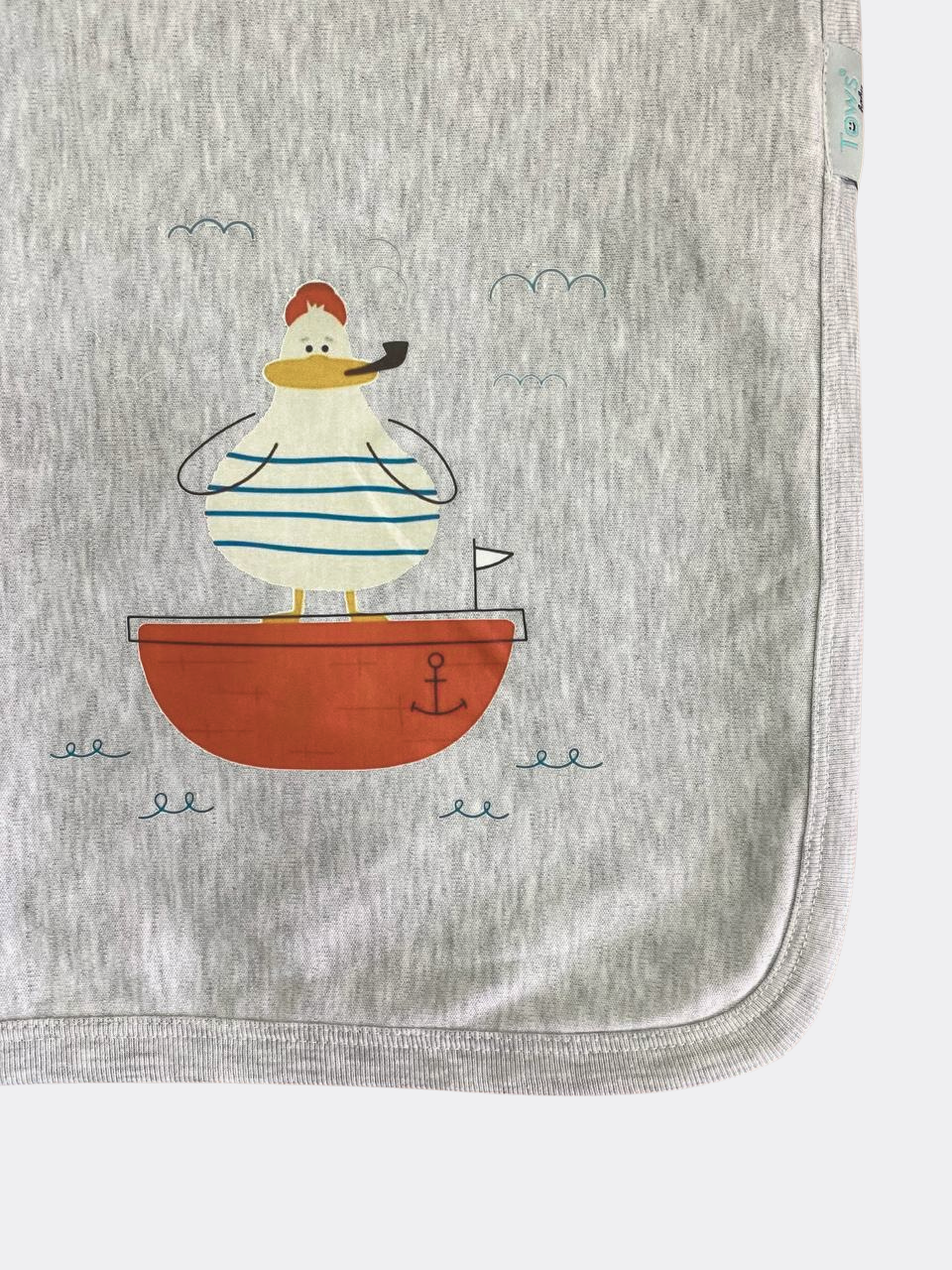 Grey Duck 100% Cotton Blanket