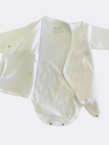 Organic Cotton Double Breasted Bodies - La Farandole Paris