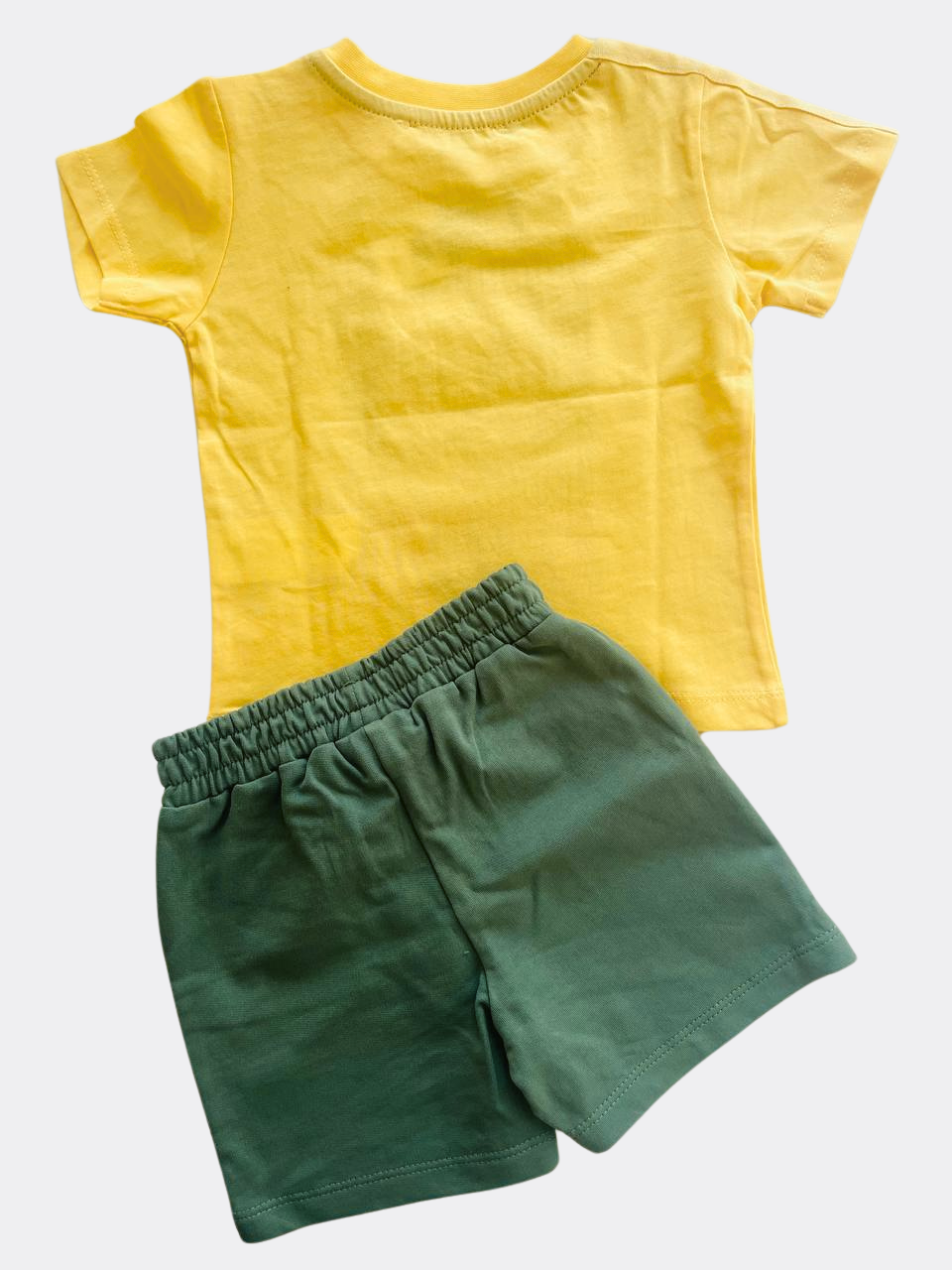 Yellow And Green Cotton Set 2 Pieces