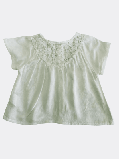 Off-White Vintage Shirt Short Sleeves - La Farandole Paris