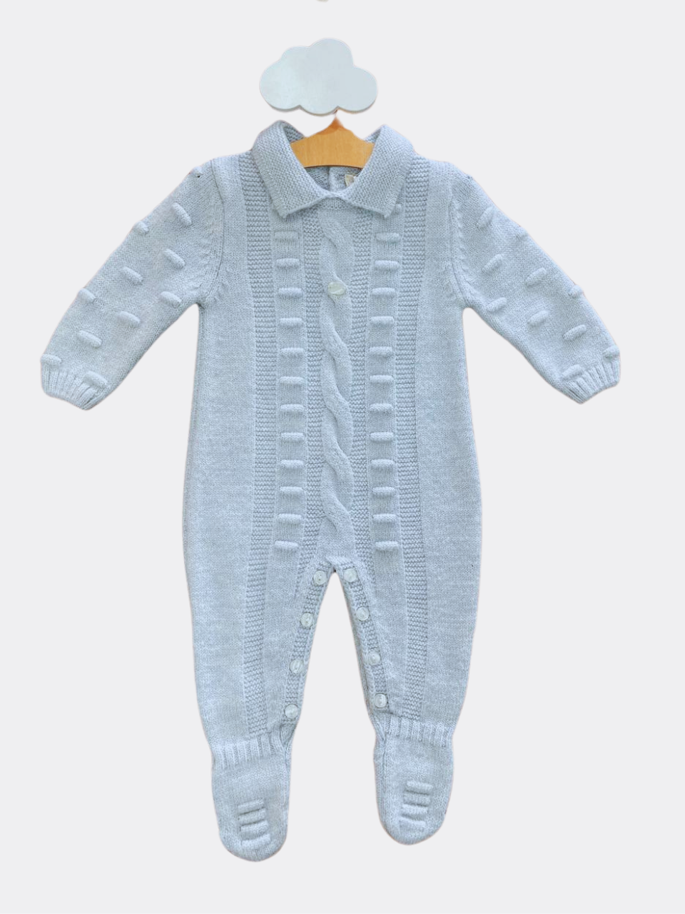 Blue Footed Spanish Organic Wool Overall