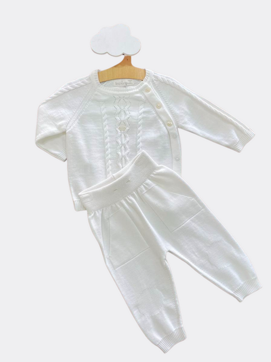 White Organic Cotton Set 2 Pcs