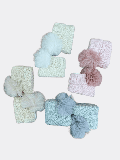 Fur Style Booties - La Farandole Paris