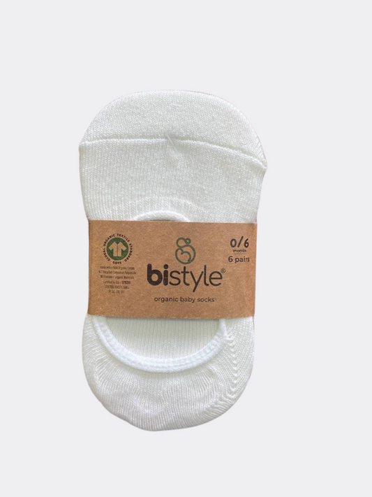 Off White Organic Cotton White Socks Ballerine