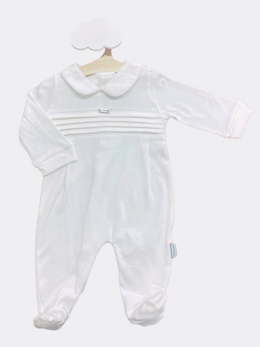 White Polo Organic Cotton Overall