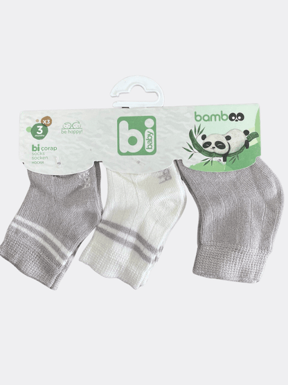 Ankle Bamboo Socks 3 Pcs Pack - La Farandole Paris