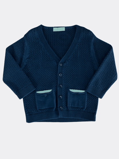 Navy Blue And Jeans Set Of 4 Pieces - La Farandole Paris