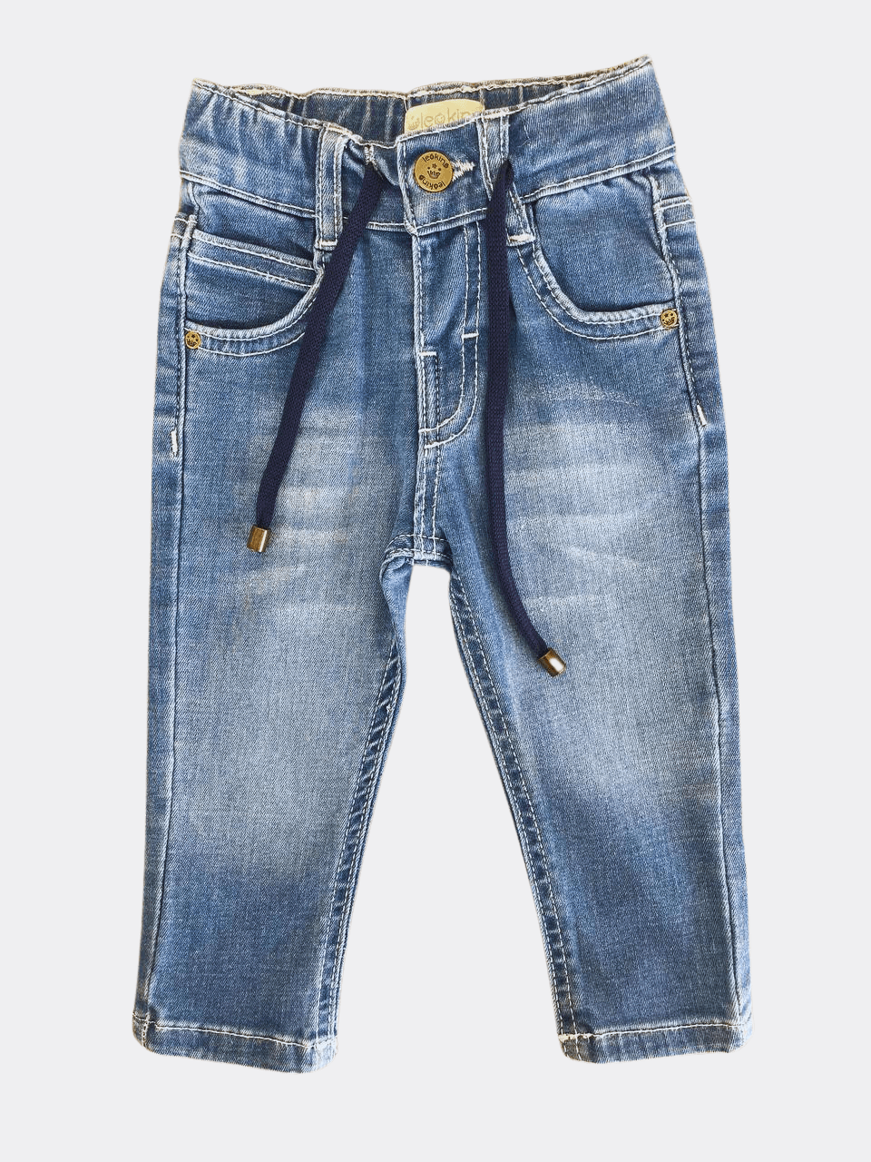Navy Blue And Jeans Set Of 4 Pieces - La Farandole Paris