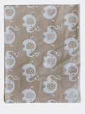 Dark Beige Elephant Breastfeeding cover - La Farandole Paris