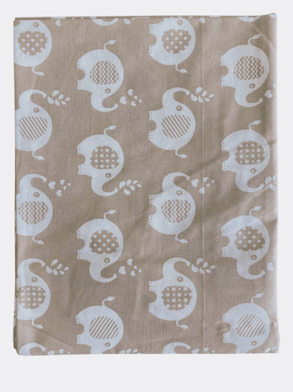 Dark Beige Elephant Breastfeeding cover - La Farandole Paris
