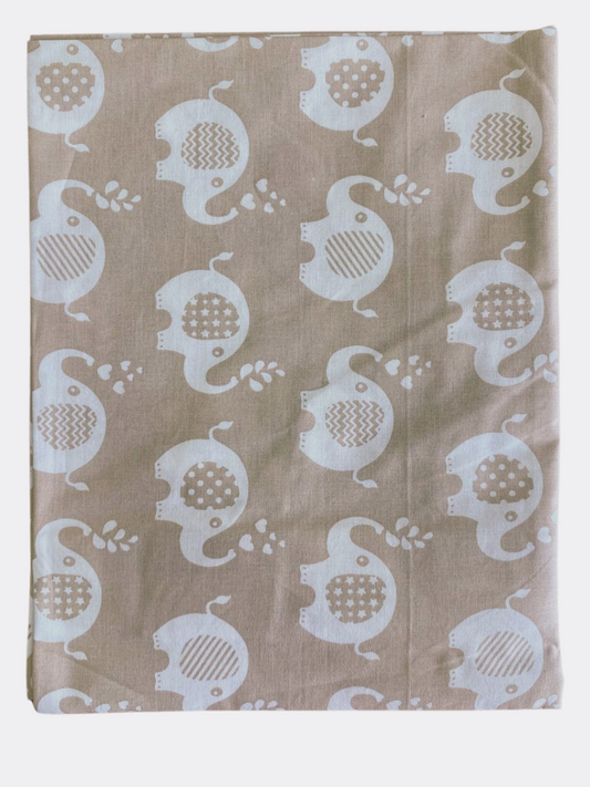 Dark Beige Elephant Breastfeeding cover