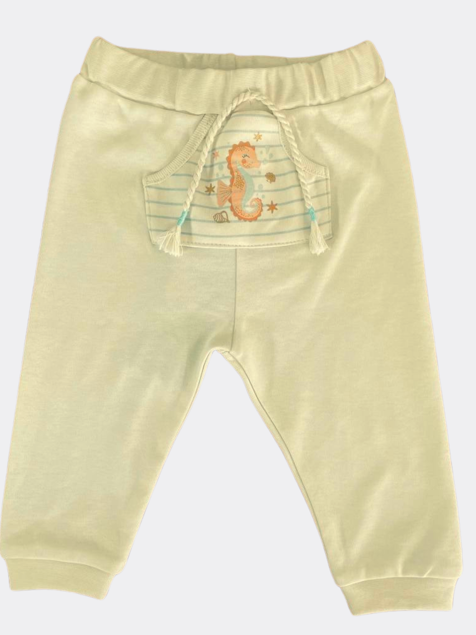 Beige Organic Cotton Pant