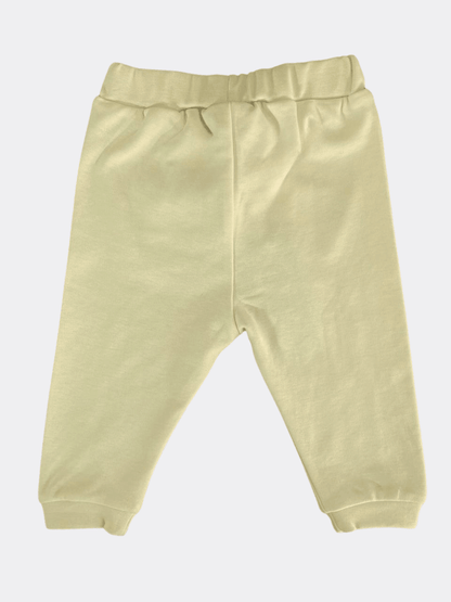 Beige Organic Cotton Pant - La Farandole Paris