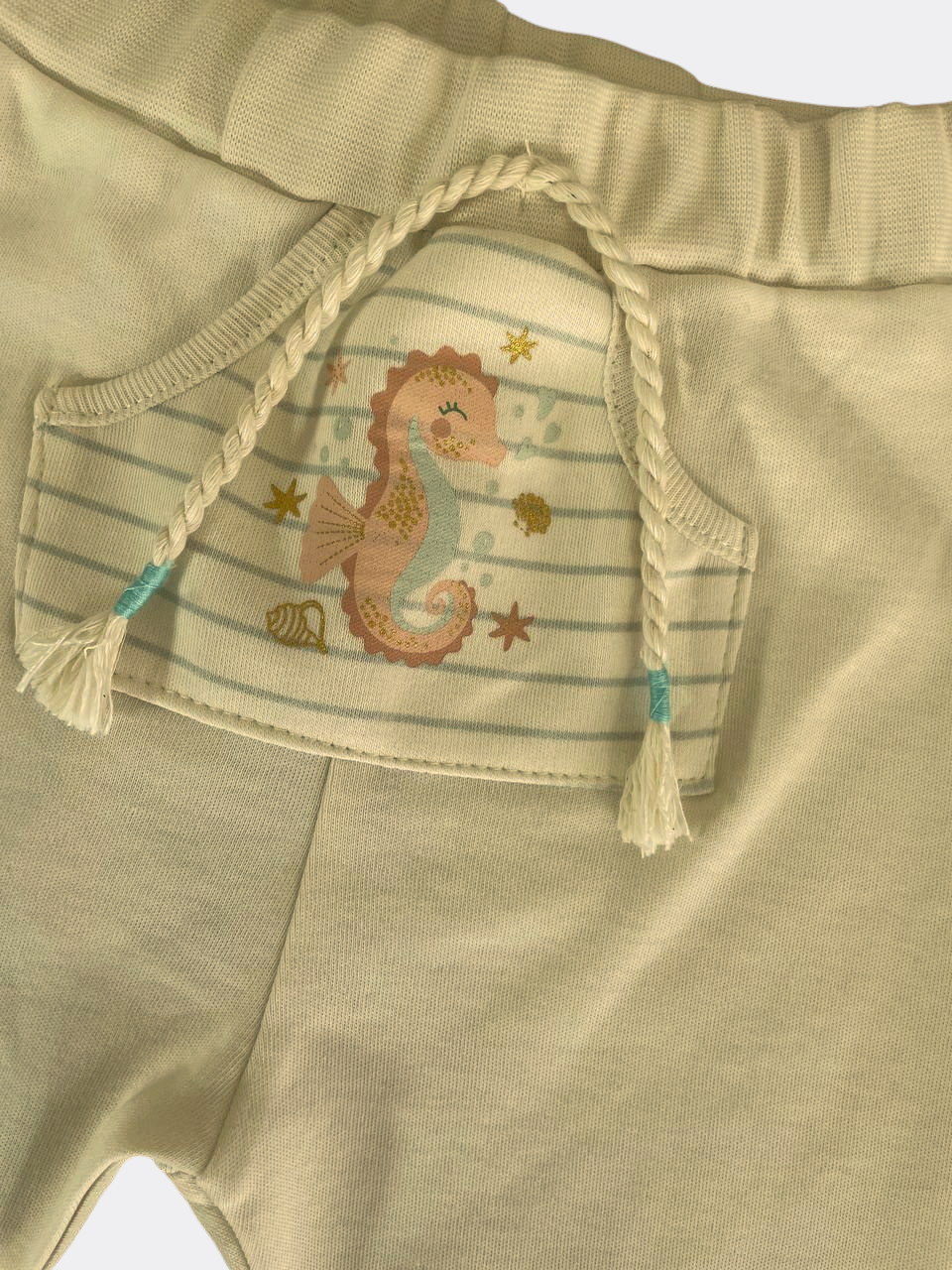 Beige Organic Cotton Pant