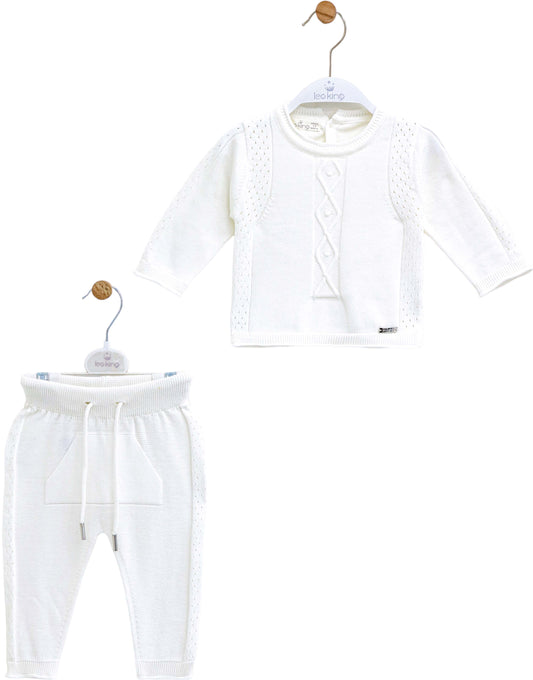 White Organic Cotton Set 2p