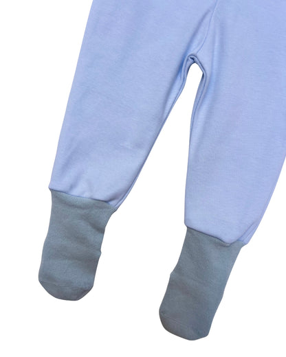 Nœud Blanc™ Organic Cotton High Waist Footed Pants