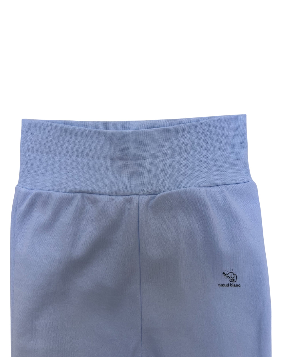 Nœud Blanc™ Organic Cotton High Waist Footed Pants