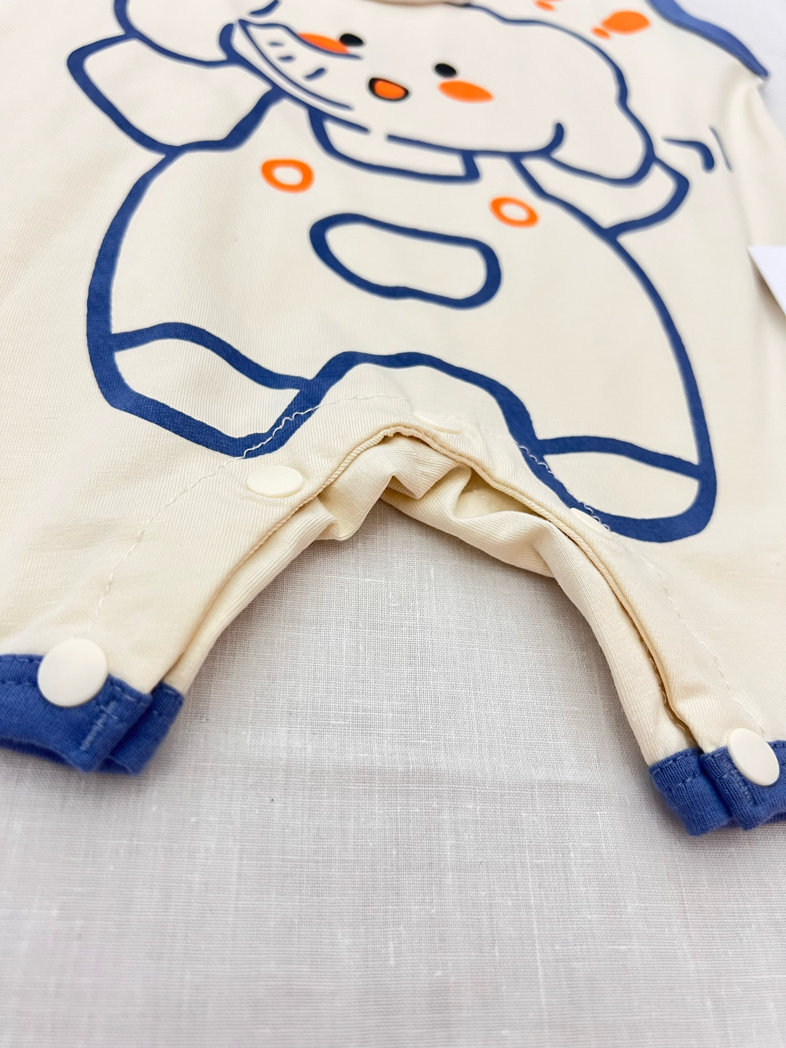 Animals Sleeveless Silky Cotton Romper