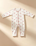 Red Hearts Cotton Overall