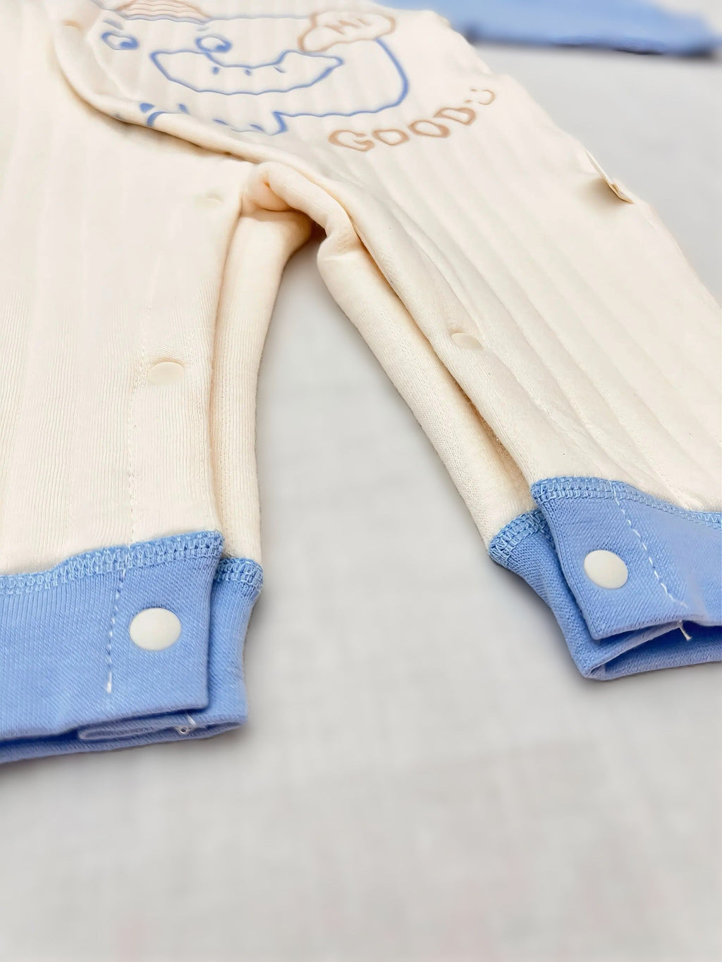 Blue Elephant Thick Cotton Overall